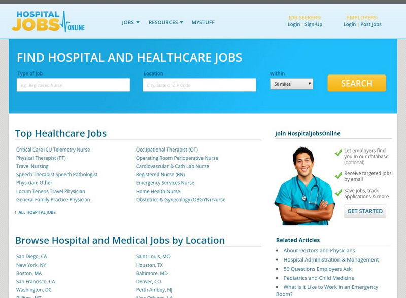 Hospital Jobs Online: Healthcare Job Connection Website Hospital Jobs Online: Healthcare Job Connection Website