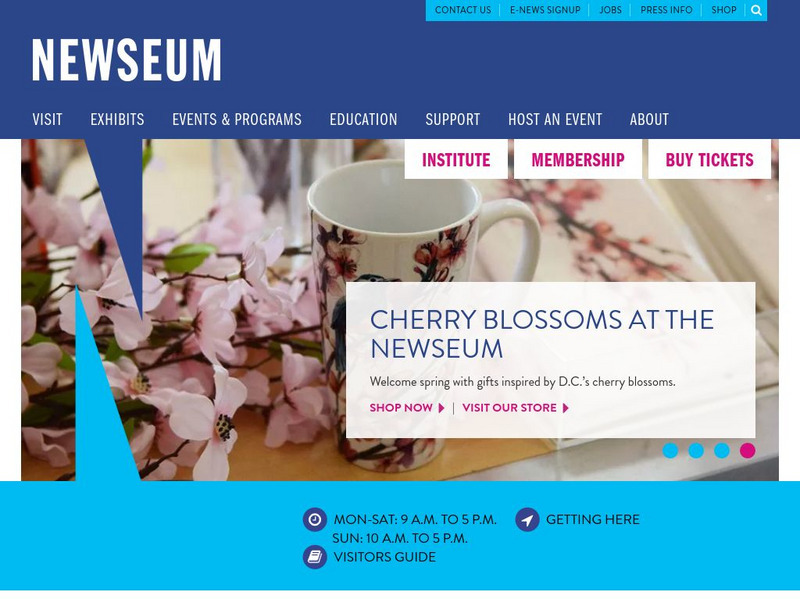 First Amendment Center: Freedom Forum, Newseum Website First Amendment Center: Freedom Forum, Newseum Website