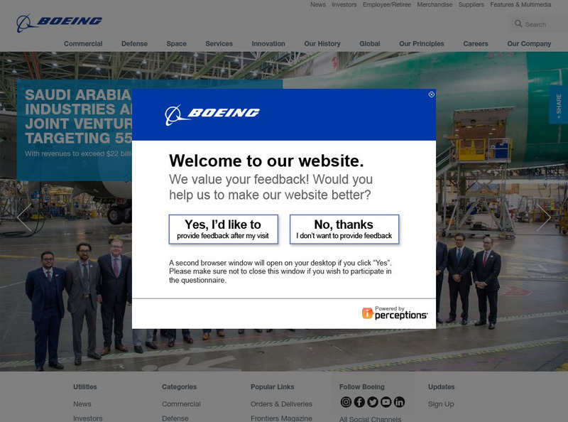 The Boeing Company Website The Boeing Company Website
