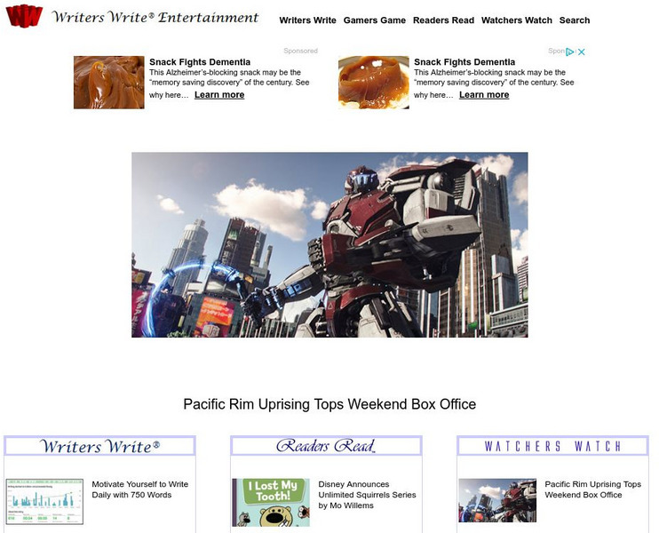 The Internet Writing Journal Website The Internet Writing Journal Website