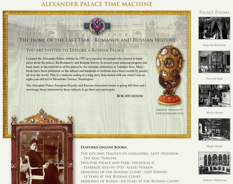 Alexander Palace Time Machine Website Alexander Palace Time Machine Website