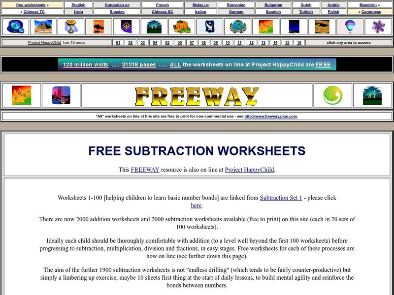 Project Happy Child: Free Subtraction Worksheets Unknown Type Project Happy Child: Free Subtraction Worksheets Unknown Type