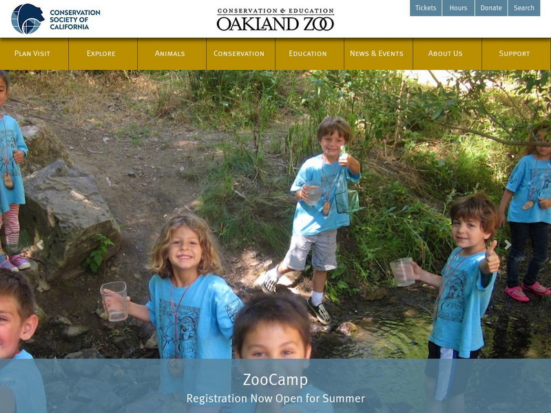 Oakland Zoo: Welcome to the Oakland Zoo Website Oakland Zoo: Welcome to the Oakland Zoo Website