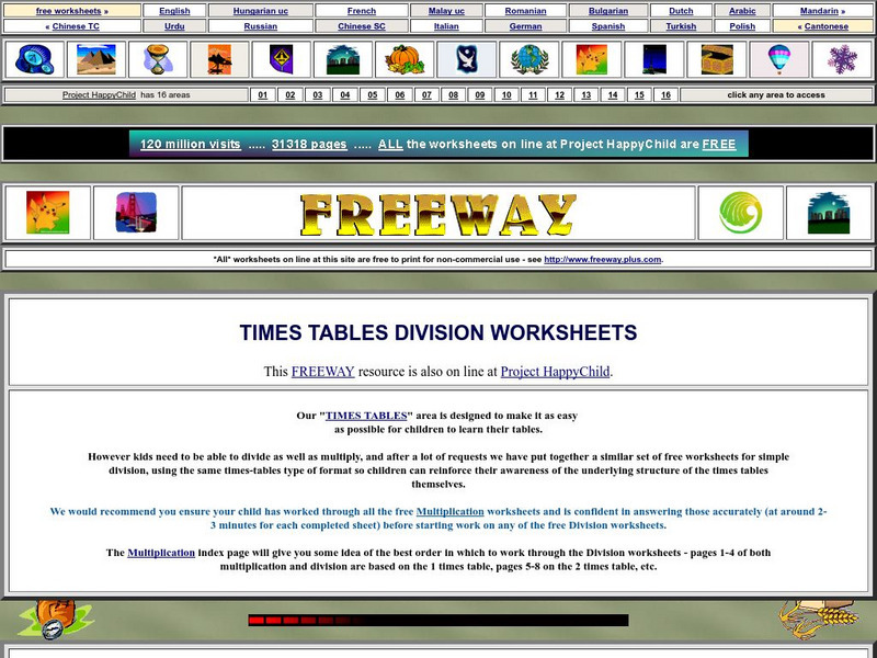 Project Happy Child: Times Tables Division Worksheets Unknown Type Project Happy Child: Times Tables Division Worksheets Unknown Type