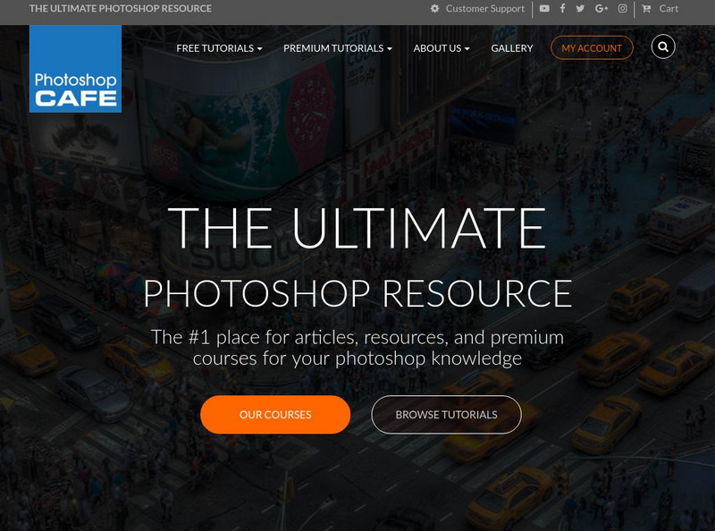 Photoshop Cafe Website Photoshop Cafe Website