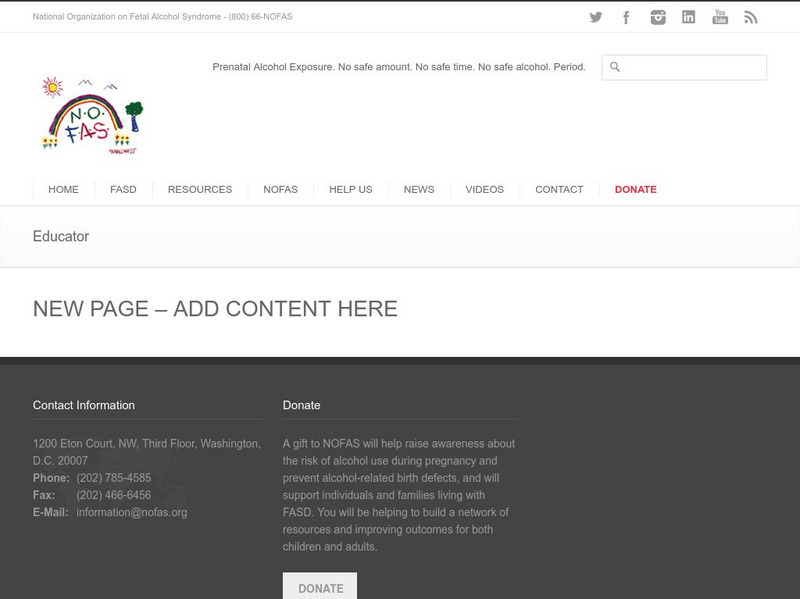 What Teachers Need to Know About Fetal Alcohol Syndrome Website What Teachers Need to Know About Fetal Alcohol Syndrome Website