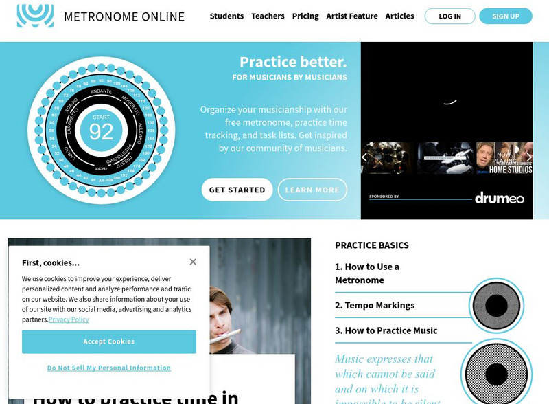 Metronome Online Website Metronome Online Website