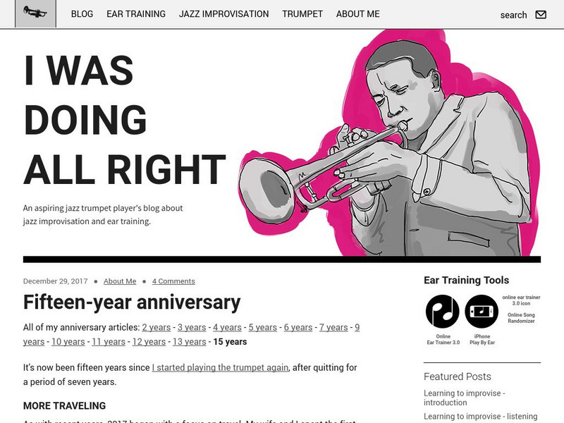 I Was Doing All Right Article I Was Doing All Right Article