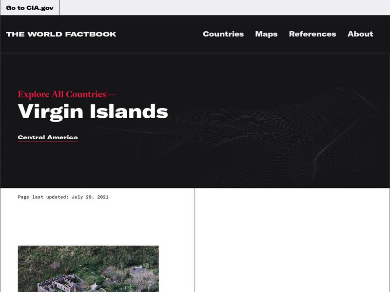 Cia: World Factbook: Virgin Islands Website Cia: World Factbook: Virgin Islands Website