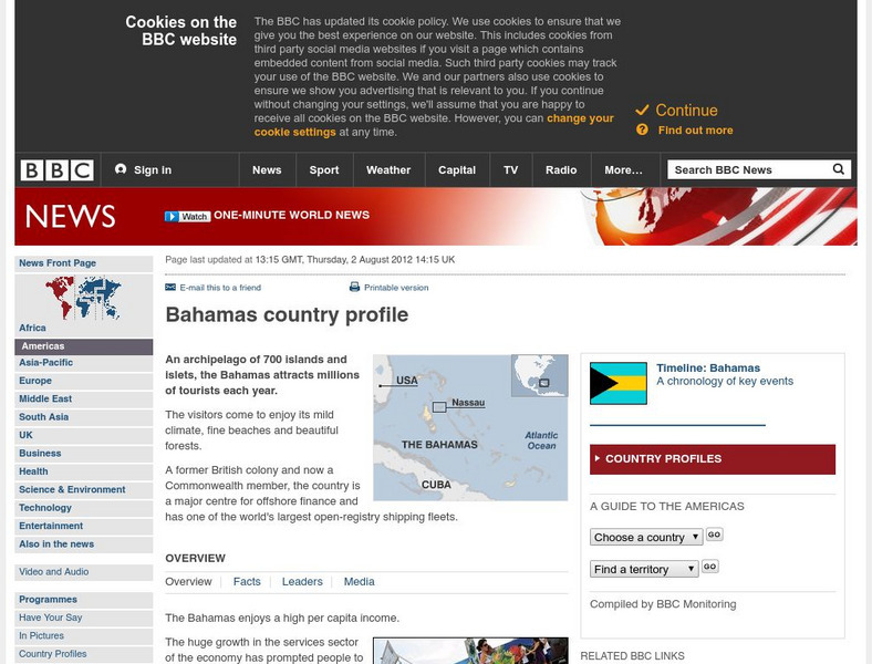 Bbc: News: Country Profile: Bahamas Article Bbc: News: Country Profile: Bahamas Article