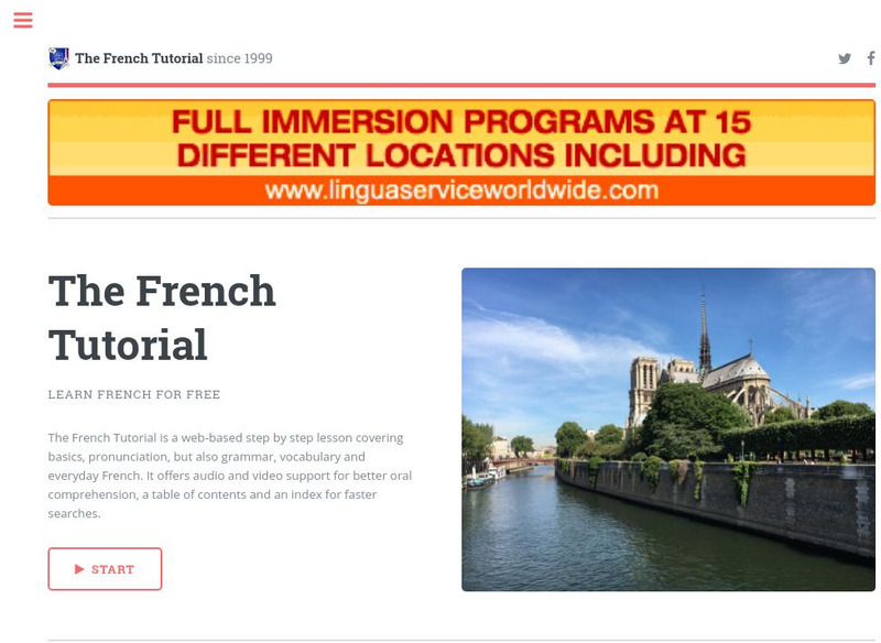 Herve Foucher: The French Tutorial Activity Herve Foucher: The French Tutorial Activity