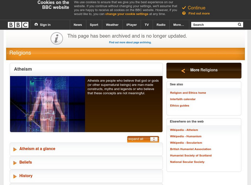 Bbc Religions: Featured Religions and Beliefs: Atheism Website Bbc Religions: Featured Religions and Beliefs: Atheism Website