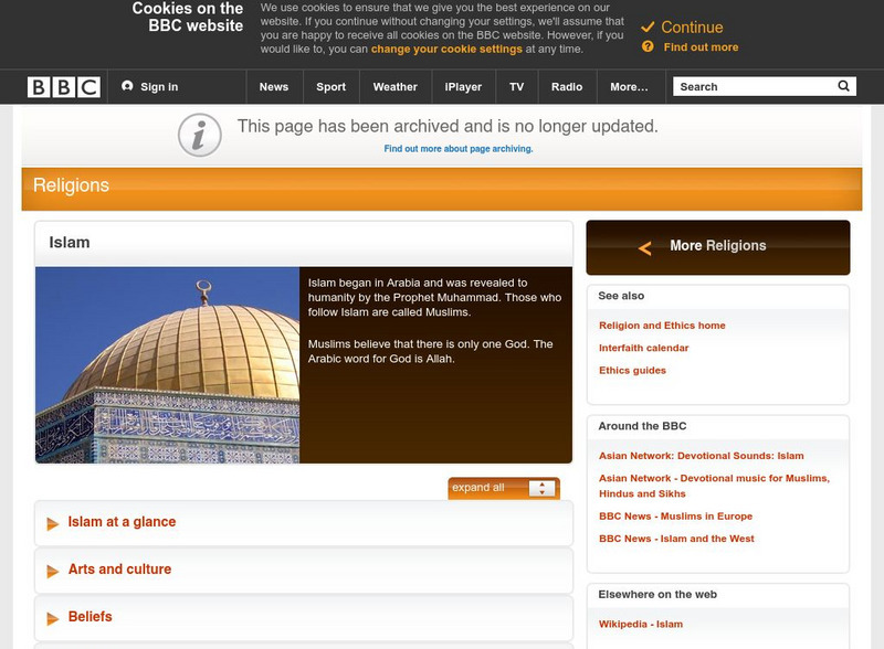 Bbc: Religions: Islam Website Bbc: Religions: Islam Website