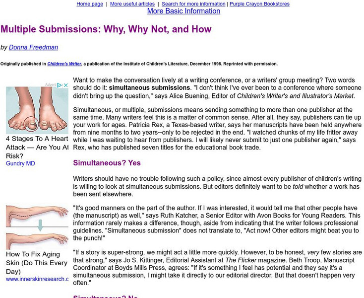 Multiple Submissions in Publishing Activity Multiple Submissions in Publishing Activity