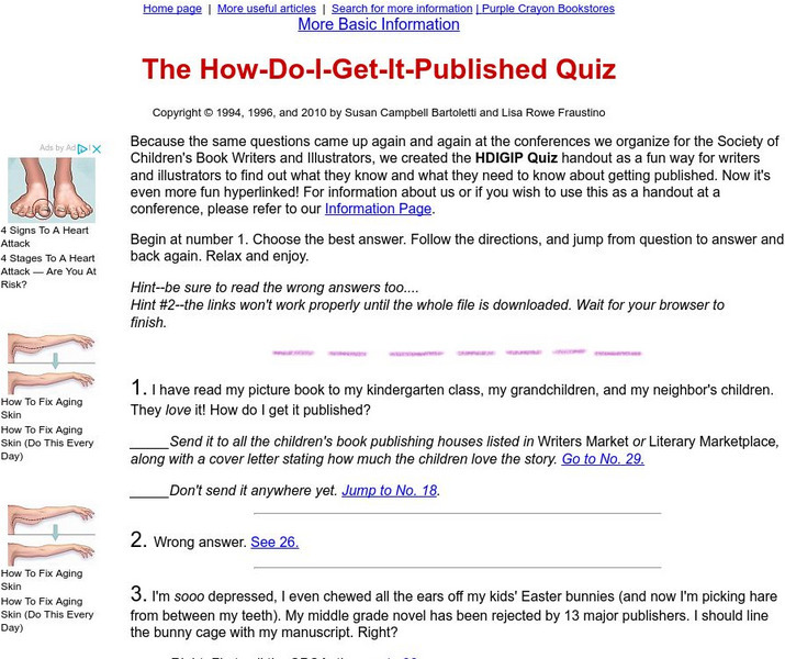 The How Do I Get It Published Quiz Unknown Type The How Do I Get It Published Quiz Unknown Type