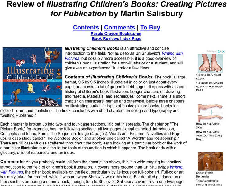 Review: Illustrating Children's Books: Creating Pictures Website Review: Illustrating Children's Books: Creating Pictures Website