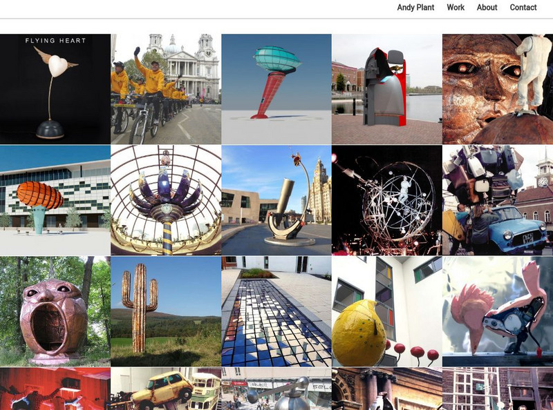 Andy Plant: Mechanical Sculptures Graphic Andy Plant: Mechanical Sculptures Graphic