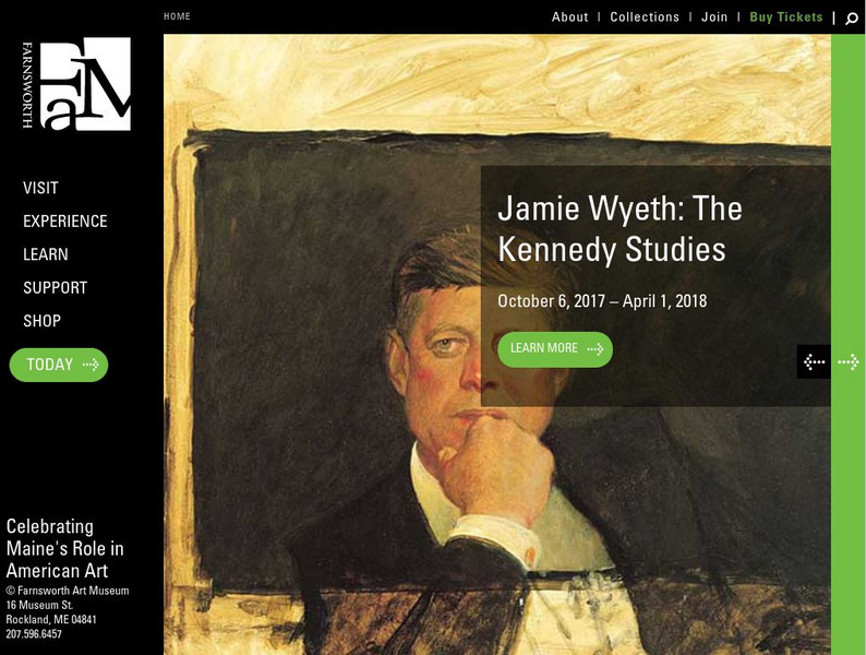 Farnsworth Art Museum & Wyeth Center Website