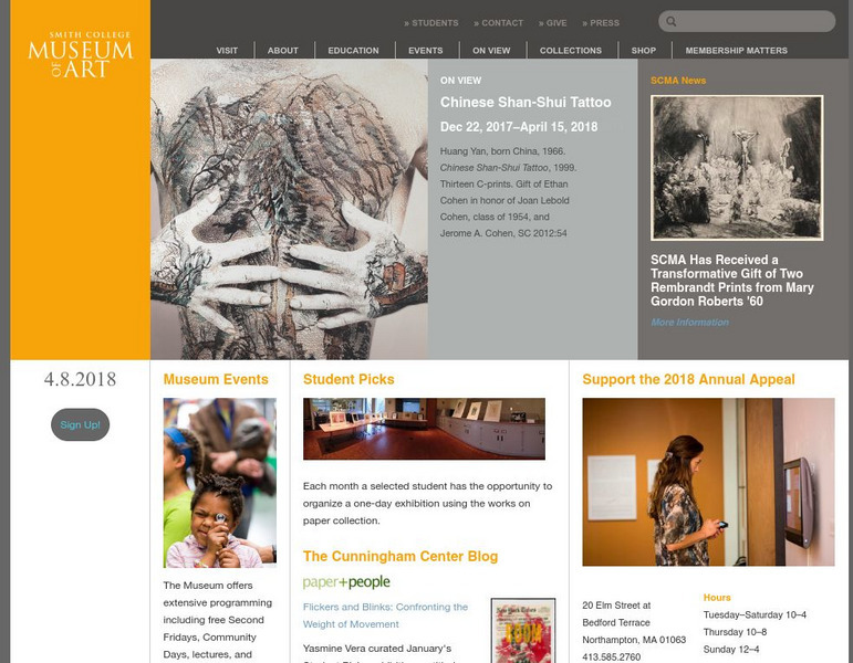 Smith College Museum of Art Website Smith College Museum of Art Website