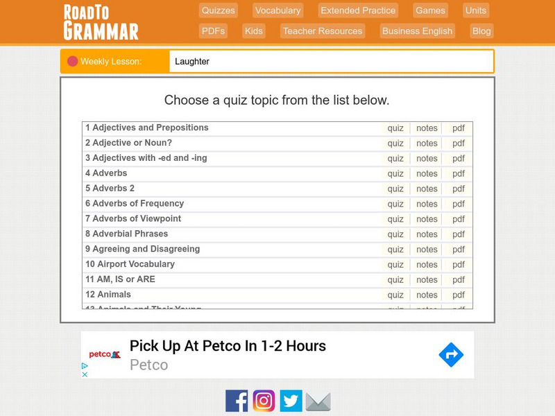 Road to Grammar Website Road to Grammar Website