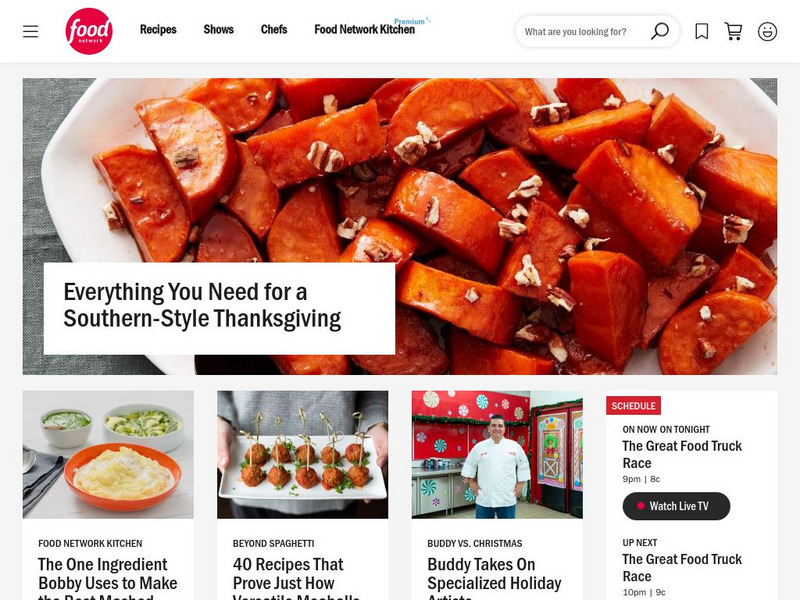 Food network.com Website Food network.com Website
