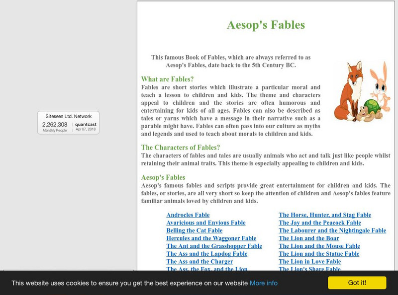 Tales With Morals Website Tales With Morals Website