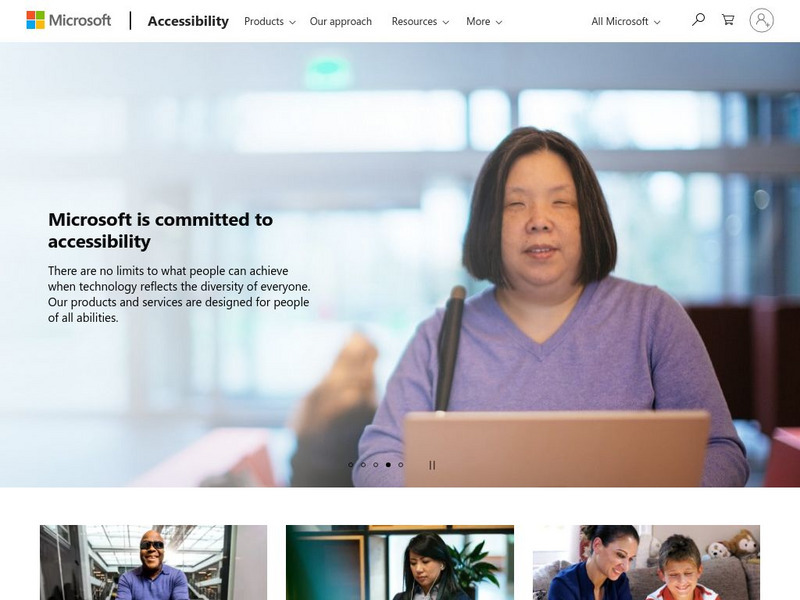 Microsoft: Types of Assistive Technology Products Website Microsoft: Types of Assistive Technology Products Website