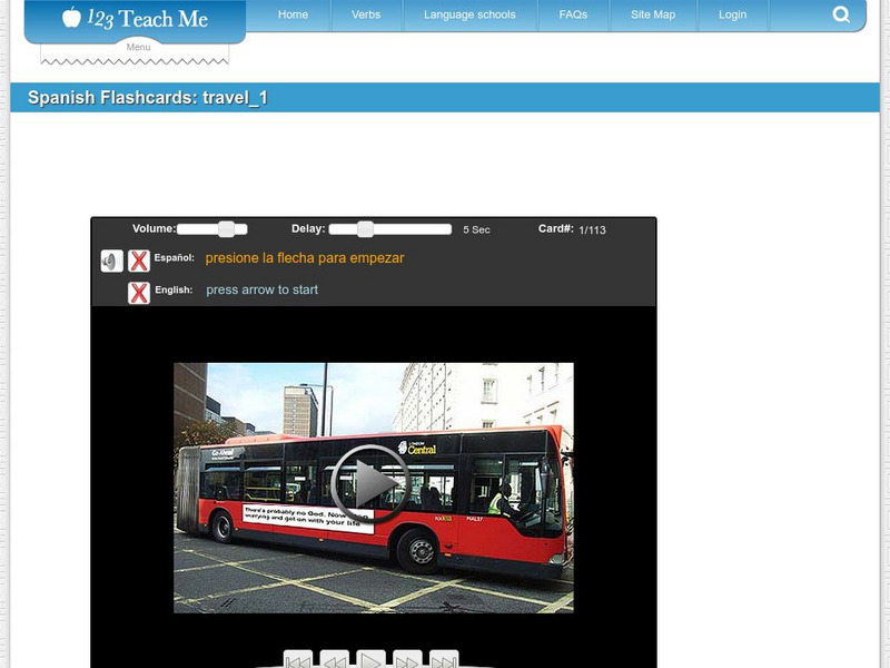 123 Teach Me: Travel Activity