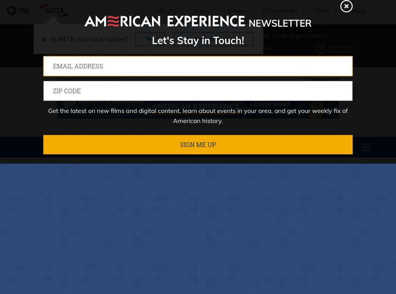Pbs: American Experience: Freedom Riders Website Pbs: American Experience: Freedom Riders Website