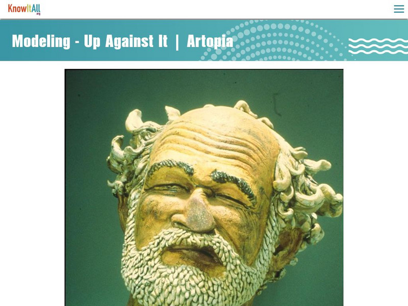 Etv: Artopia: Sculpture Critic: Up Against It by Robert Arneson Activity