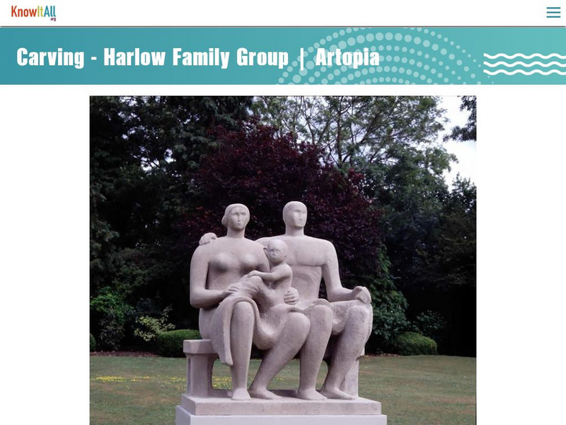 Etv: Artopia: Sculpture Critic: Harlow Family Group by Henry Moore Activity Etv: Artopia: Sculpture Critic: Harlow Family Group by Henry Moore Activity