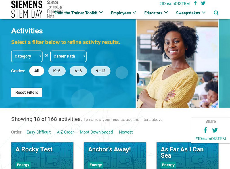 Siemens Science Day: Earth Science: Bounce Activity