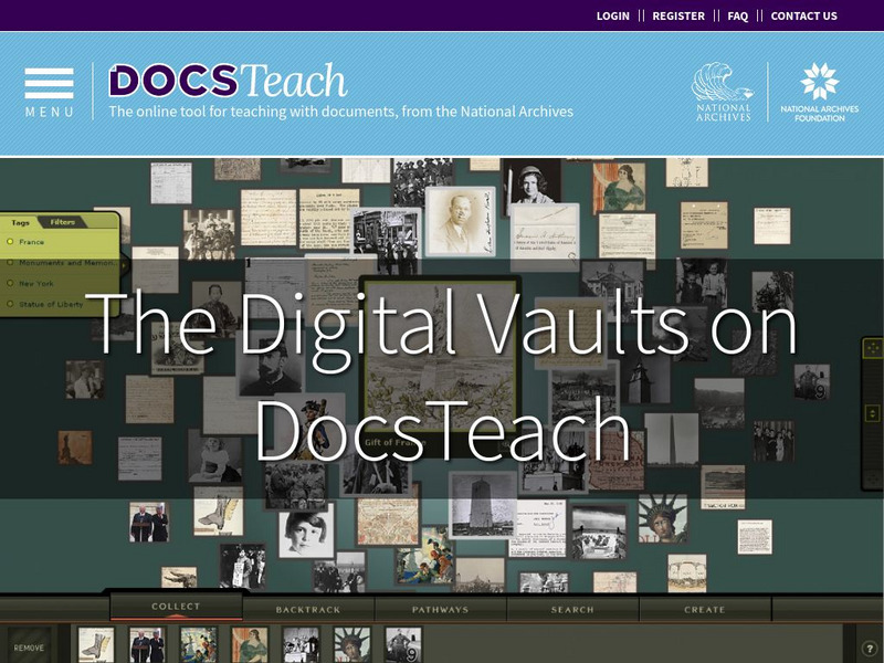National Archives Experience: Digital Vaults Website National Archives Experience: Digital Vaults Website