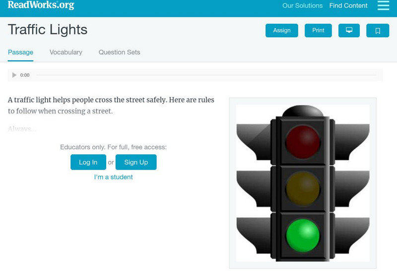 Read Works: Spying the Signs Unit Plan Read Works: Spying the Signs Unit Plan