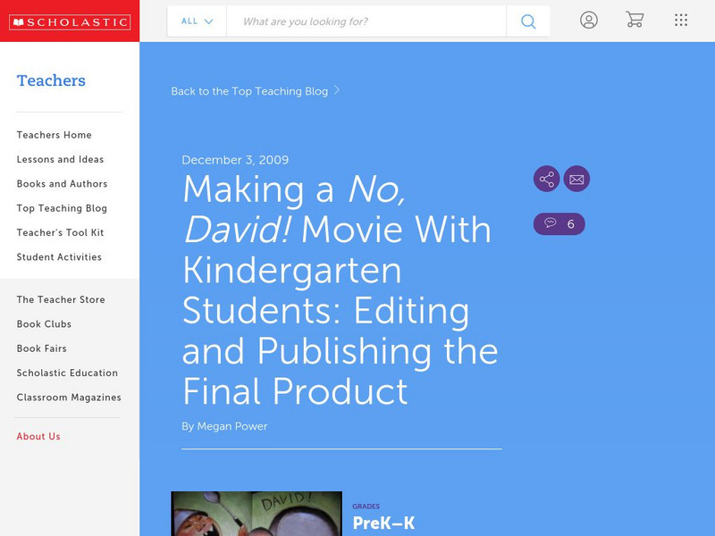 Scholastic: Teacher's Guide to Making Student Movies Professional Doc Scholastic: Teacher's Guide to Making Student Movies Professional Doc