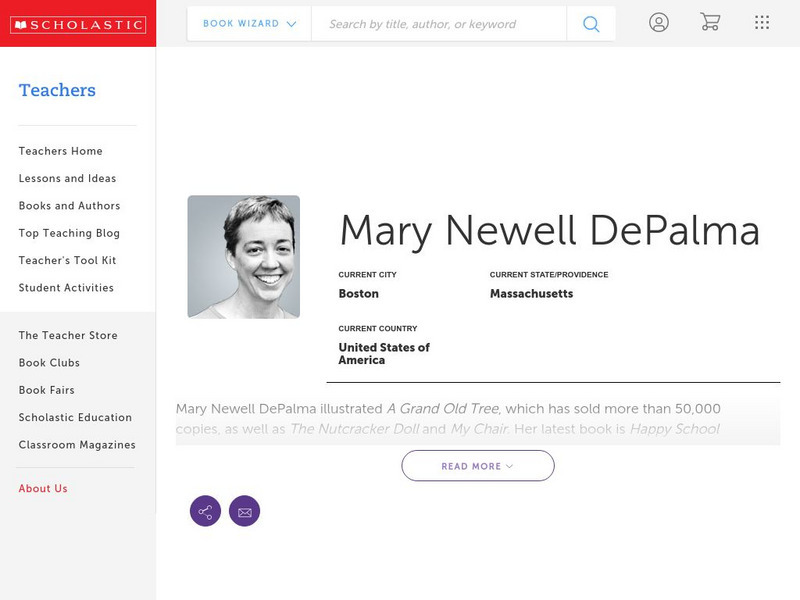 Scholastic: Biography: Mary Newell De Palma Handout Scholastic: Biography: Mary Newell De Palma Handout