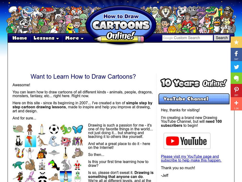 Scarterfield: Want to Learn How to Draw Cartoons? Website Scarterfield: Want to Learn How to Draw Cartoons? Website