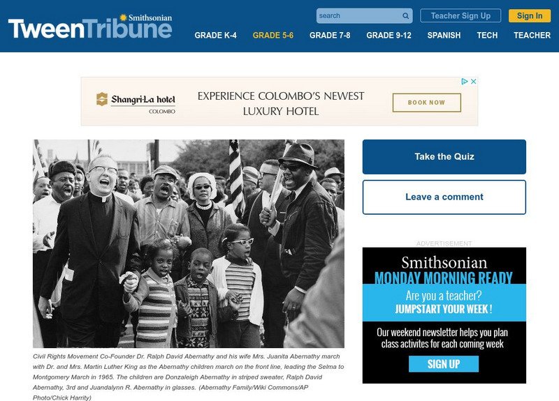 Tween Tribune: More Than 50 Years Old, Freedom Songs Still Inspire Today Article Tween Tribune: More Than 50 Years Old, Freedom Songs Still Inspire Today Article