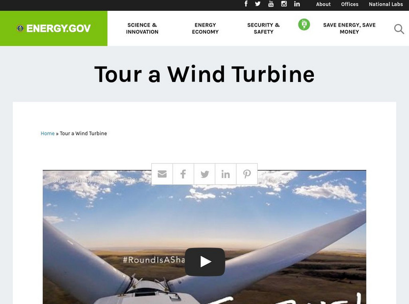 U.s. Department of Energy: Tour a Wind Turbine Instructional Video U.s. Department of Energy: Tour a Wind Turbine Instructional Video