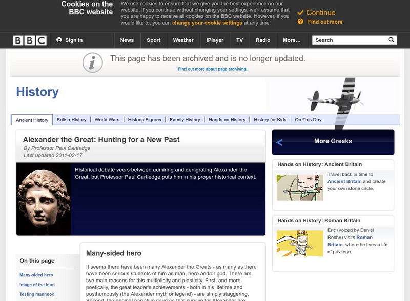 Bbc: Alexander the Great: Hunting for a New Past Website Bbc: Alexander the Great: Hunting for a New Past Website