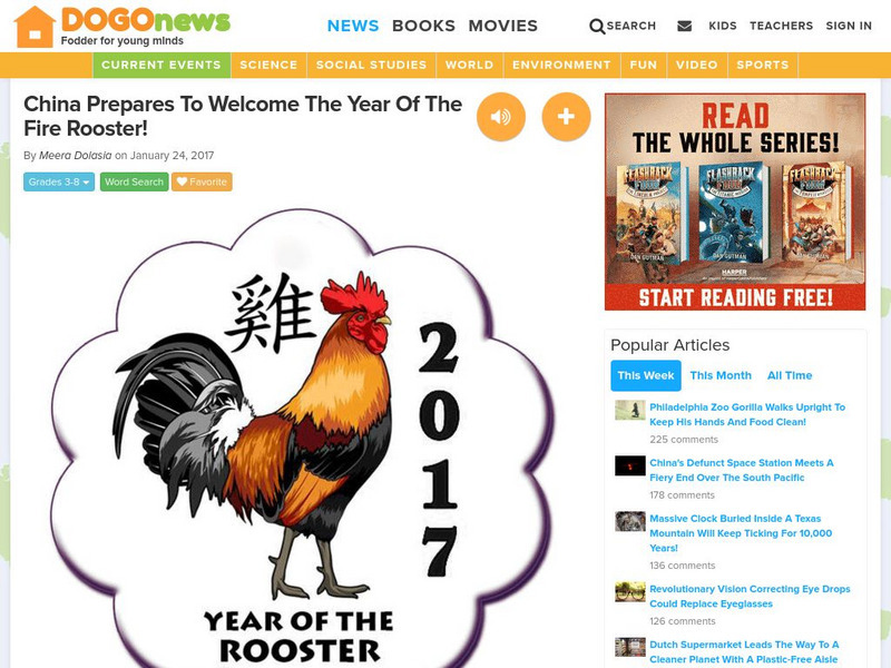 Dogo News: China Prepares to Welcome the Year of the Fire Rooster! Article Dogo News: China Prepares to Welcome the Year of the Fire Rooster! Article