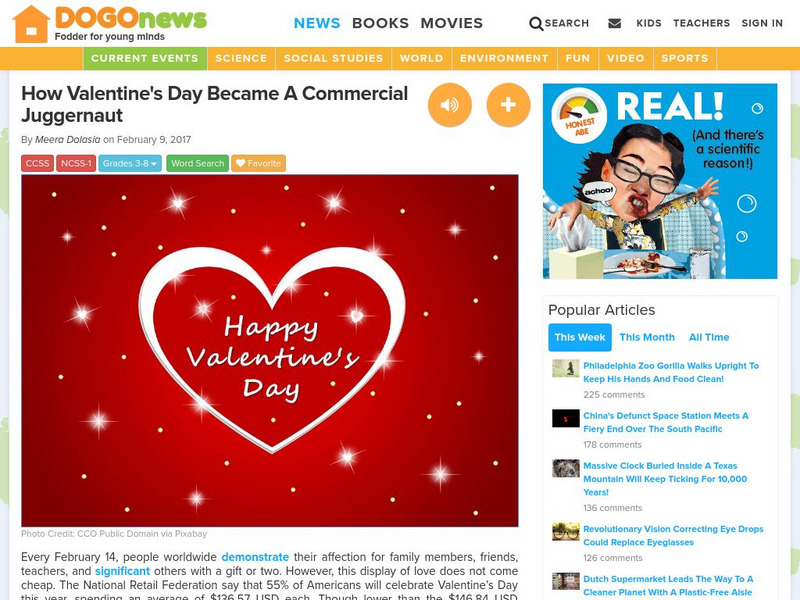 Dogo News: How Valentine's Day Became a Commercial Juggernaut Article