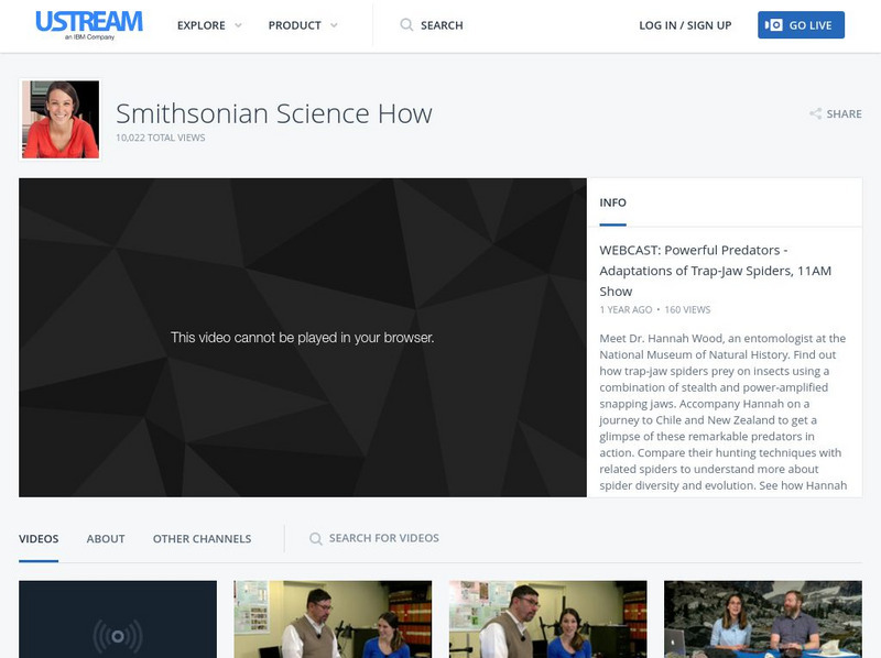 Science How: Powerful Predators Adaptations of Trap Jaw Spiders Instructional Video Science How: Powerful Predators Adaptations of Trap Jaw Spiders Instructional Video