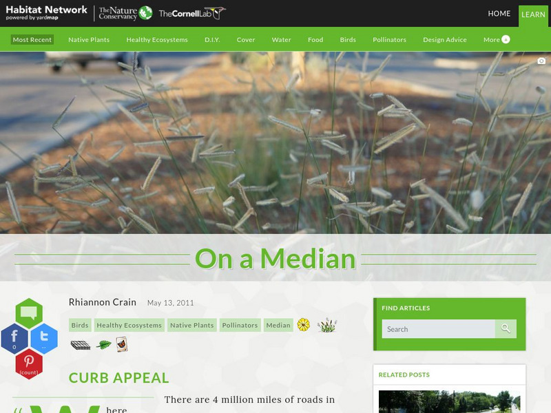 Habitat Network: On a Median Activity Habitat Network: On a Median Activity