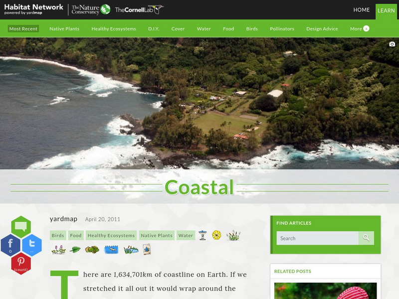 Habitat Network: Coastal Article Habitat Network: Coastal Article