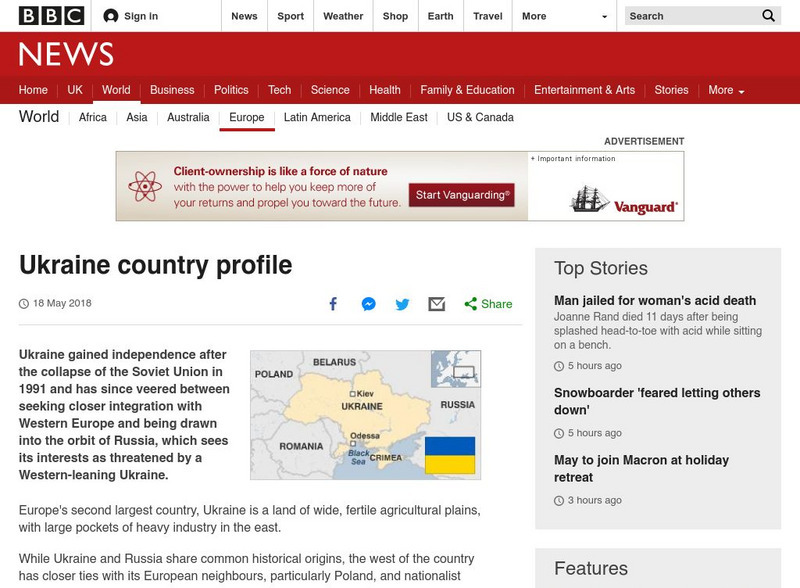 Bbc: News: Country Profile: Ukraine Handout Bbc: News: Country Profile: Ukraine Handout