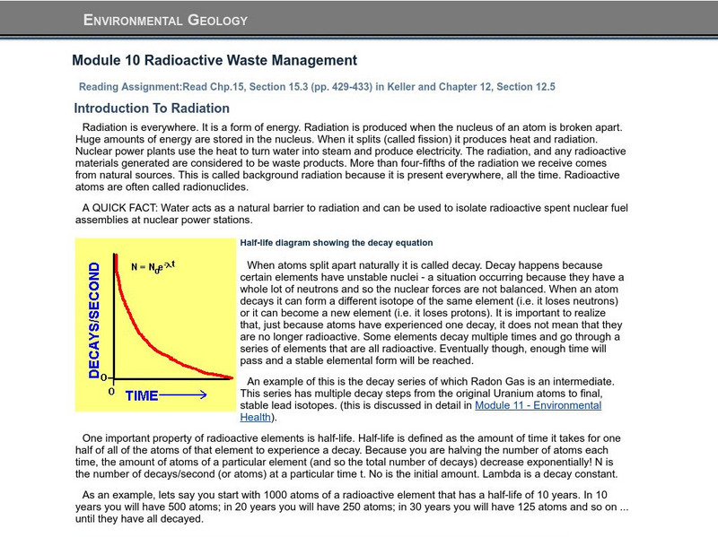 Idaho State University: Radioactive Waste Management Unit Plan
