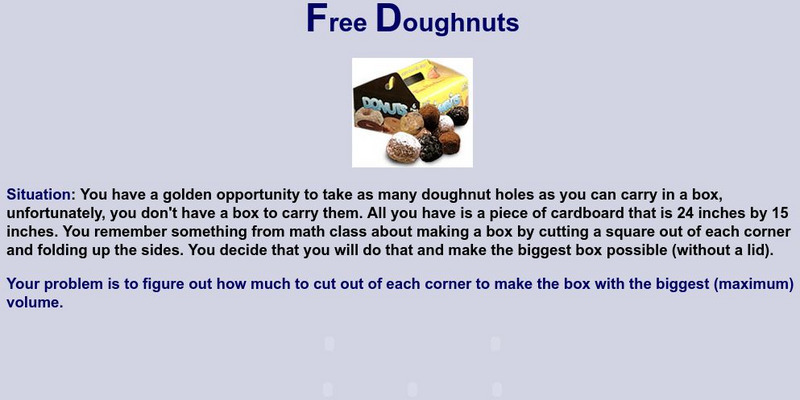 Duke University: Web Feats Ii: Free Donuts Activity Duke University: Web Feats Ii: Free Donuts Activity