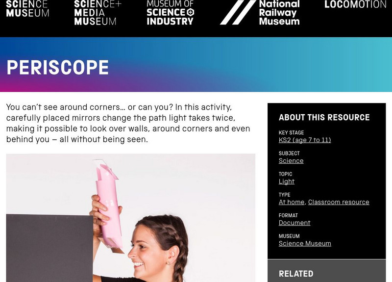 Science Museum: 360 Periscope Activity Science Museum: 360 Periscope Activity