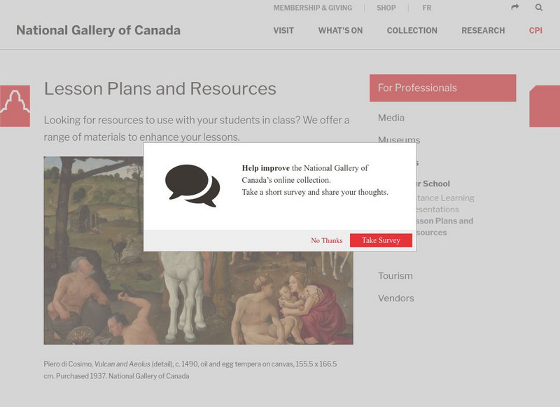 National Gallery of Canada: Gallery Highlights Instructional Video National Gallery of Canada: Gallery Highlights Instructional Video